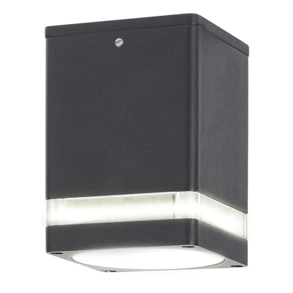 Bornes de jardin ZOMBOR 7818 Rabalux anthracite GU10 35W terrasse luminaire extérieur apparent
