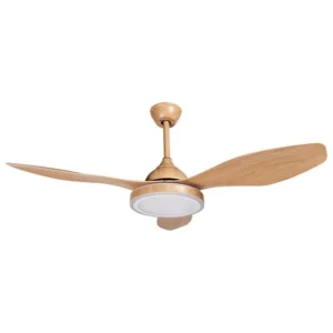 Ventilateur de plafond marron avec lampe MUDDY