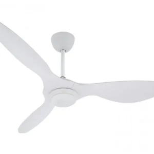 Ventilateur de plafond pales 132 cm avec LED et Wi-fi Réversible Hypersilence