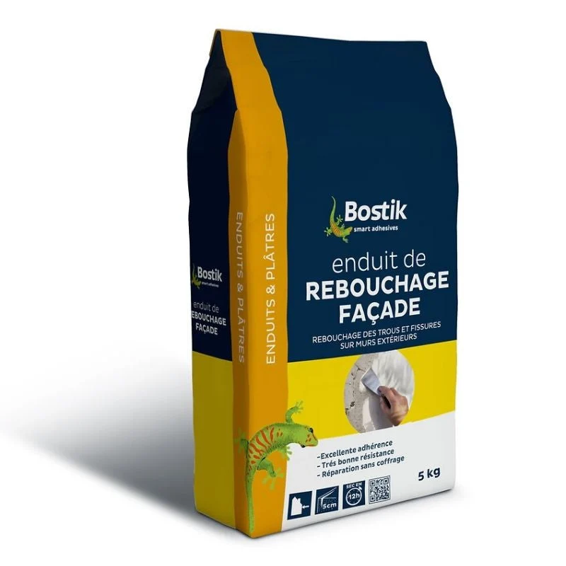 Adhésif bi-composant Enduit rebouch façade 5KG BOUSTIK