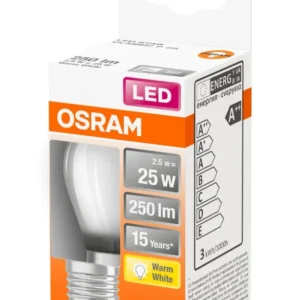 AMPOULE LED SPHERE 2.5W E27 DEPOLI (Sodium Haute Pression)