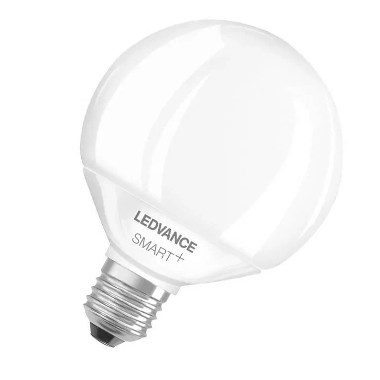 Ampoule LEDVANCE Smart+ G95 Wi-fi E27, 14W, 1521 lumen, CCT intelligente.