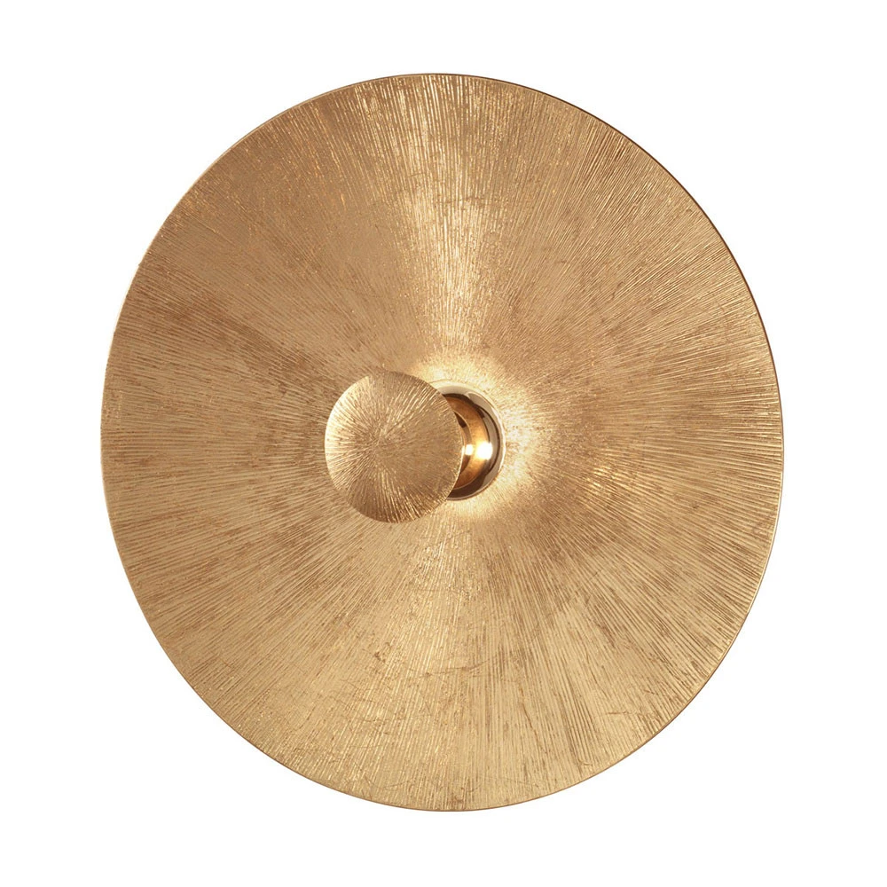 Certifié CE Applique Moon Sun, Ø 62 cm, dorée