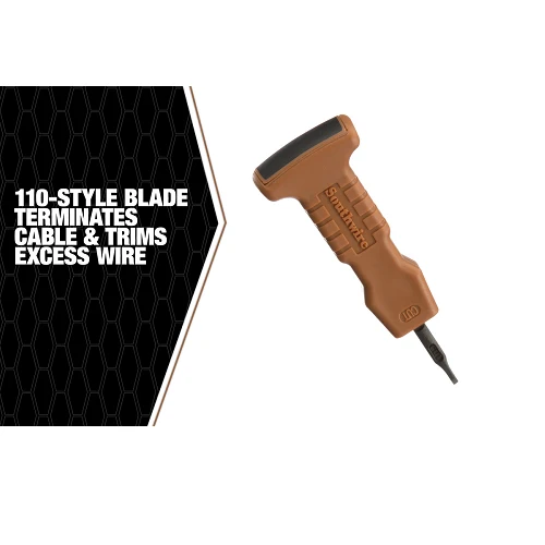 Comfort Grip 110-style blocks on panel Punch-down Tool PDTC-1 (Pack 24)