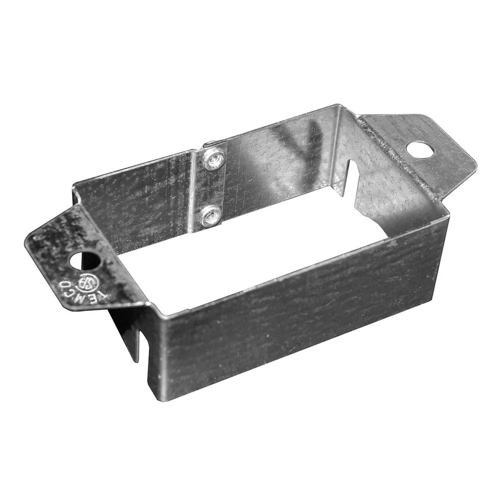 Coffret de communication Extension pour boîte électrique rectangulaire de 2" x 3", profondeur ajustable jusqu'à 7/8''
