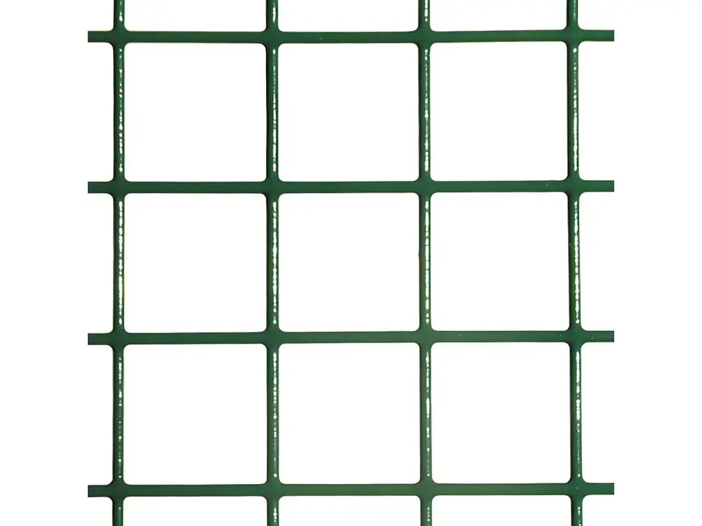 Grillage Souple Plastifié| 1X5 M| Composition 80% Acier Galvanisé/20% PVC| Rouleau Grillage| Réticulée 6X6MM avec régulati...