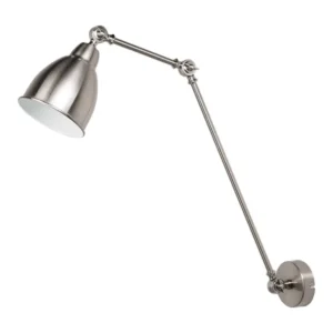 Applique à variateur Lampe murale couleur nickel MISSISSIPPI L