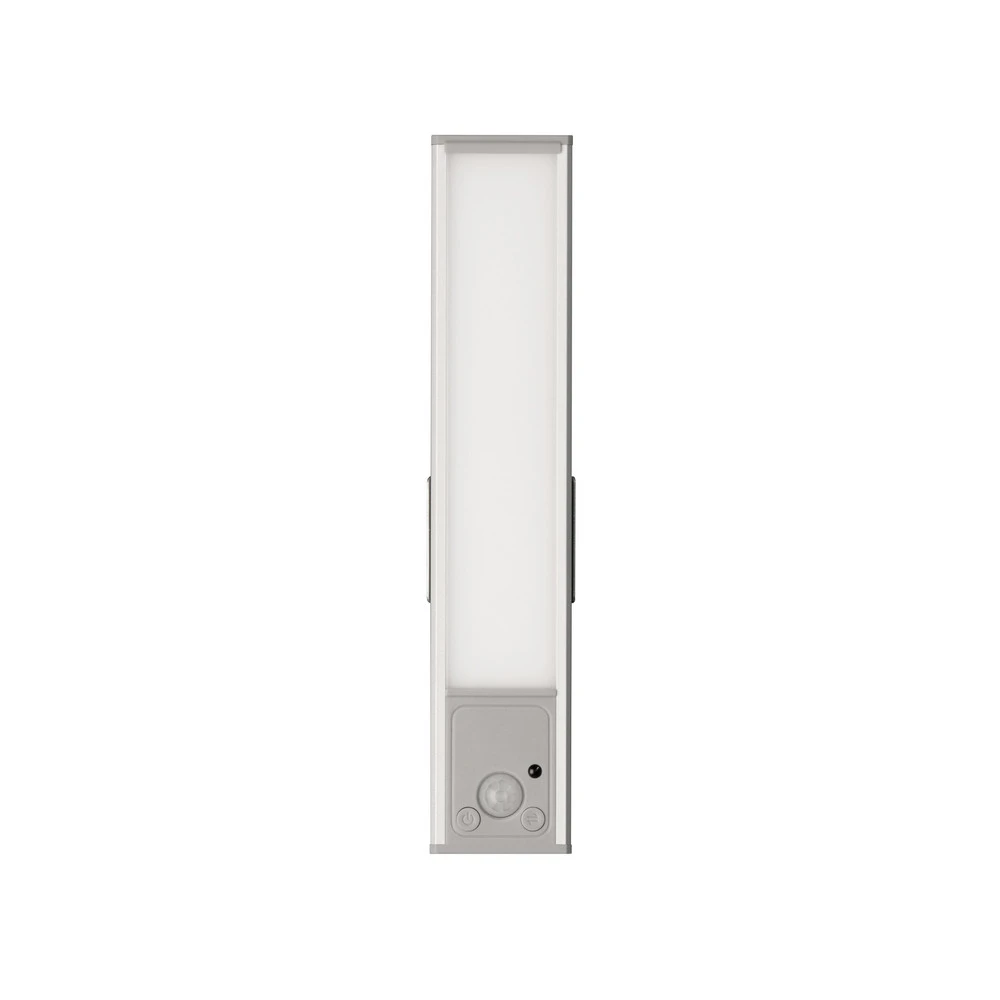 Lampe sous meuble LED à accu Magnetics, argent, capteur avec bras réglable