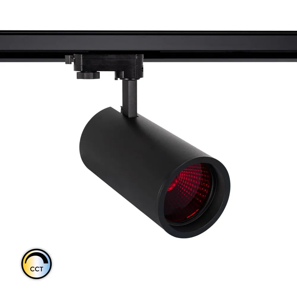 Éclairage LED triphasé 40W sur rail, par Angelo avec alimentation Philips Xitanium