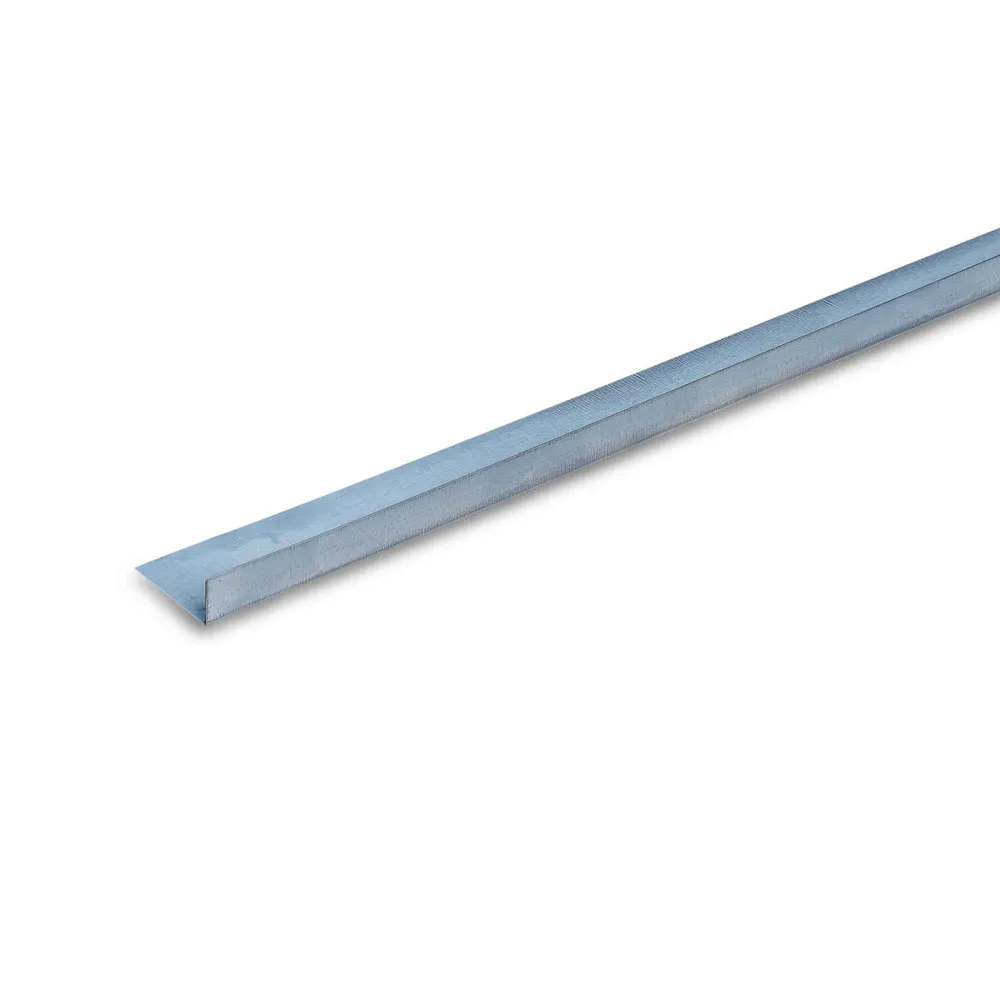 Support d'ancrage Renfort d’angle en acier galvanisé, 1" x 2" x 10'