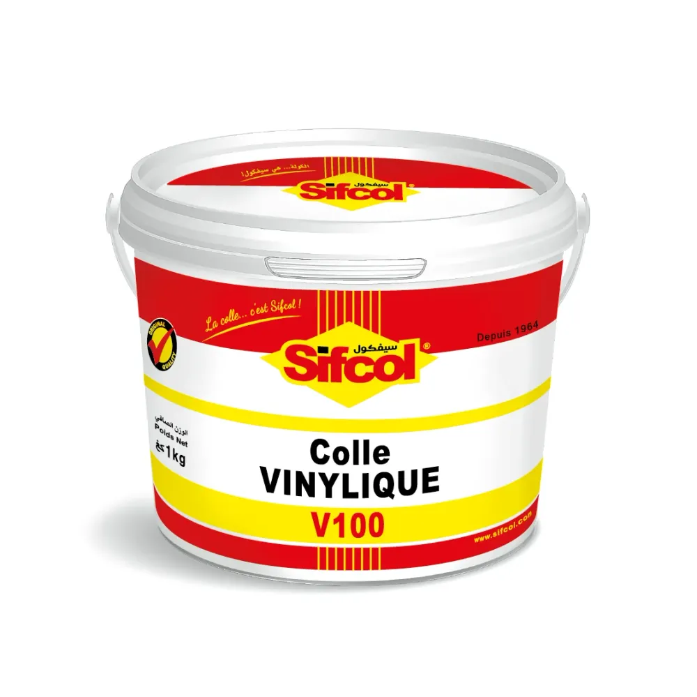 Résistant aux Intempéries Colle Vinylique intérieur blanche 1L - Colle à bois - SIFCO V100
