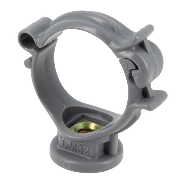 Collier de fixation VINYLE - 40 mm - NICOLL avec joint torique inclus
