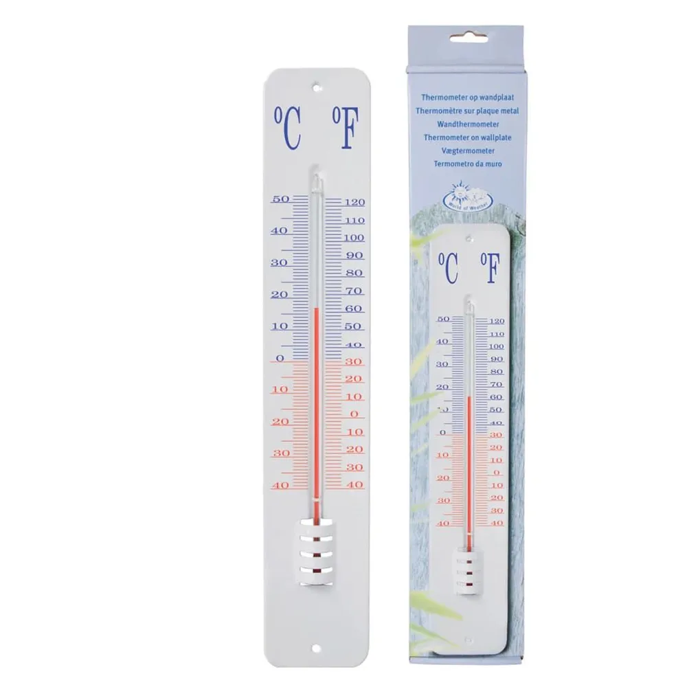 Détecteur AC Esschert Design Thermomètre mural 45 cm TH13