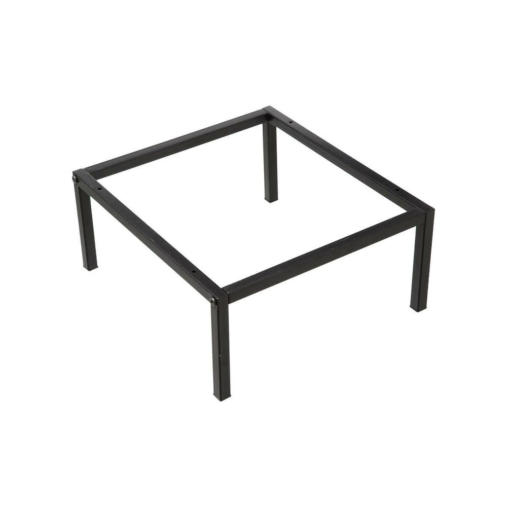 5five - pieds étagère métal 34x29cm "mix n modul" noir avec Finition mate