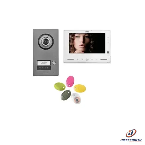 Urmet Kit Note2 Monofamiliare Con Rinvio Di Chiamata 1723/95 Comunicazione Nuovo avec 72h d'autonomie