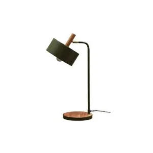 Lampe à poser en métal vert Olive Chehoma - 52cm pour ambiance cosy