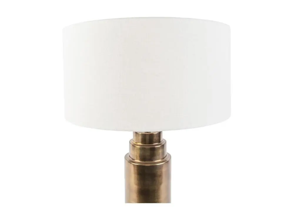 Haute Qualité Lampe de table Art Deco avec abat-jour blanc 50 cm - Bruut
