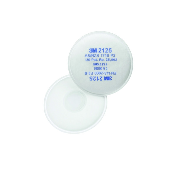 Filtres antipoussière P2 R pour masques et demi-masque 3M™ de série 2000 - boîte de 10 - 3M