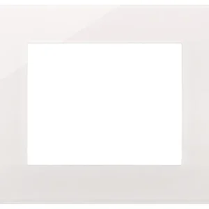 PLACCA 3 MODULI REFLEX BIANCO VIMAR LINEA 30653.40