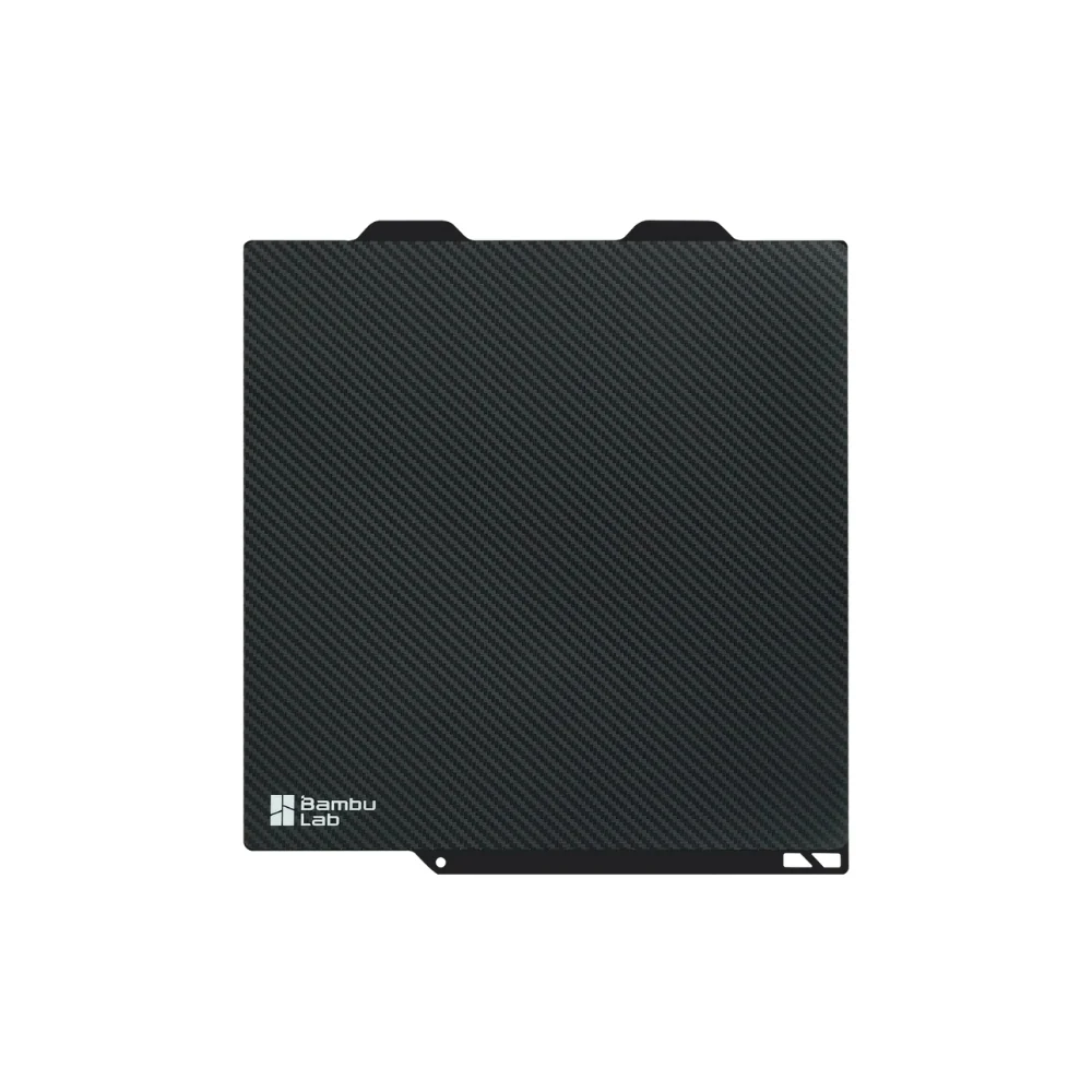 Bambu Lab - A1 Mini - Plateau d'effet 3D Fibre de Carbone (3D Effect Plate Carbon Fiber)