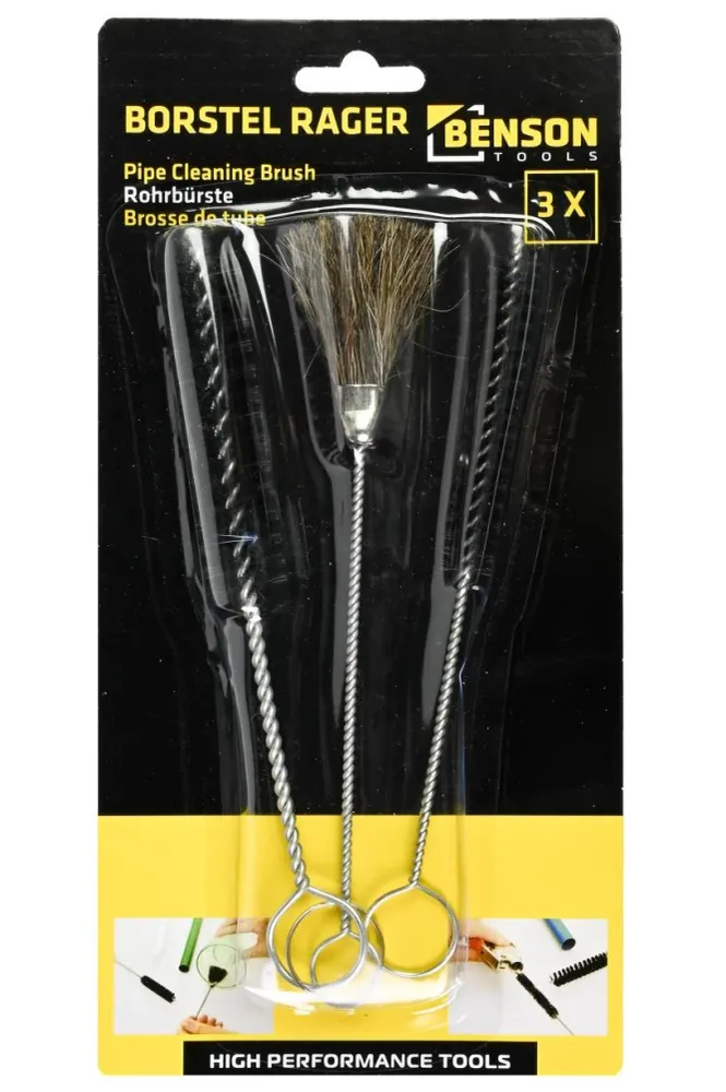 Brosse de tube 3 pcs