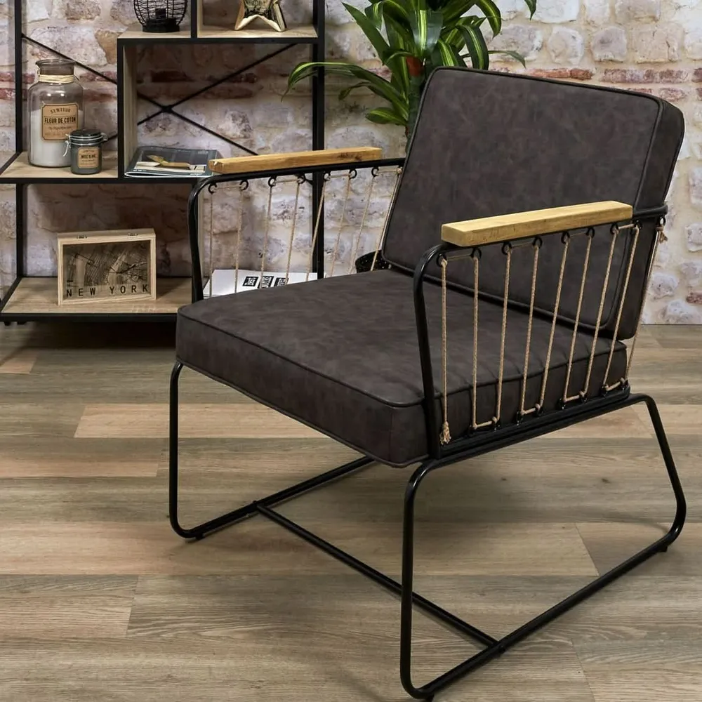 FAUTEUIL BENSON MARRON CMP