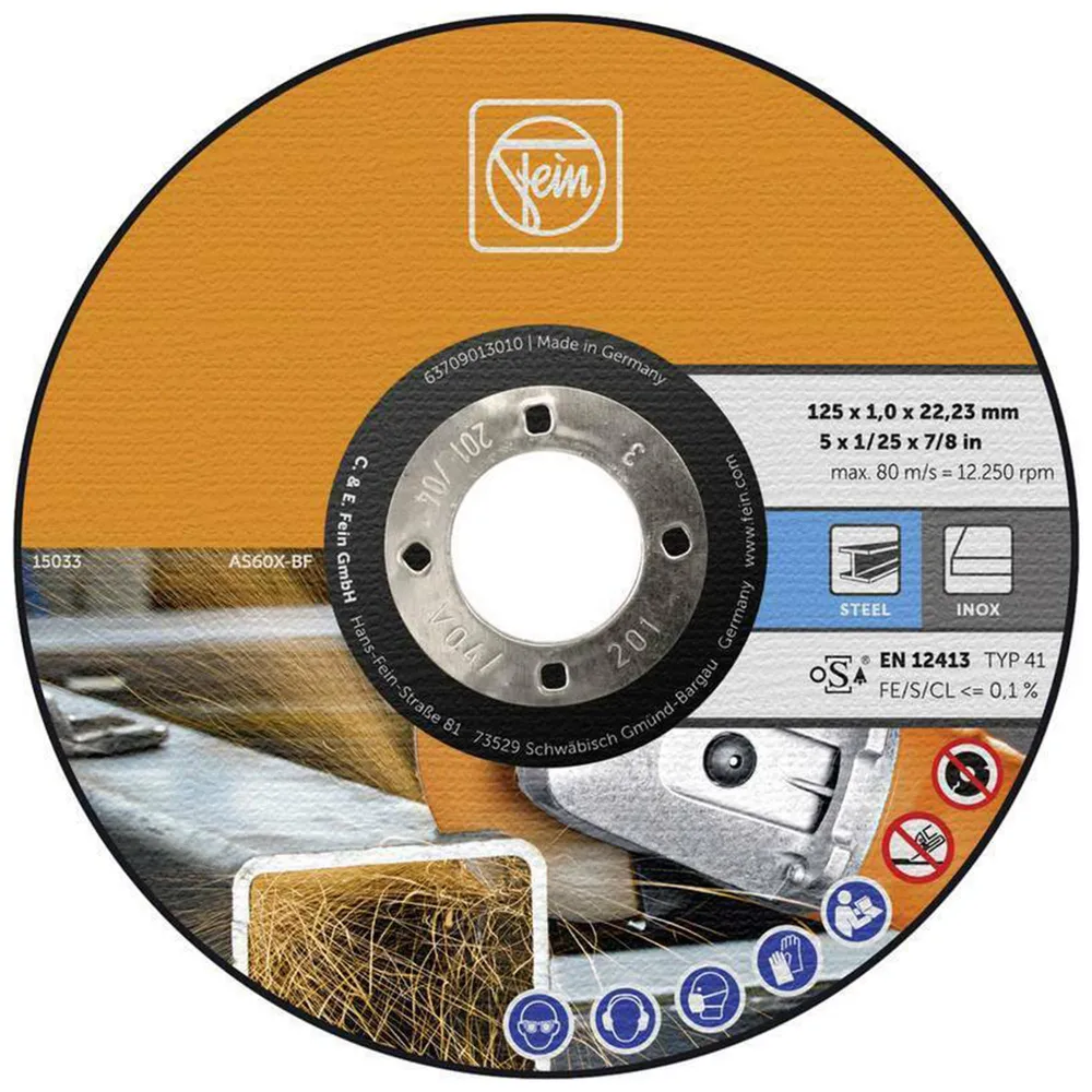 Disque à tronçonner Fein 125 mm