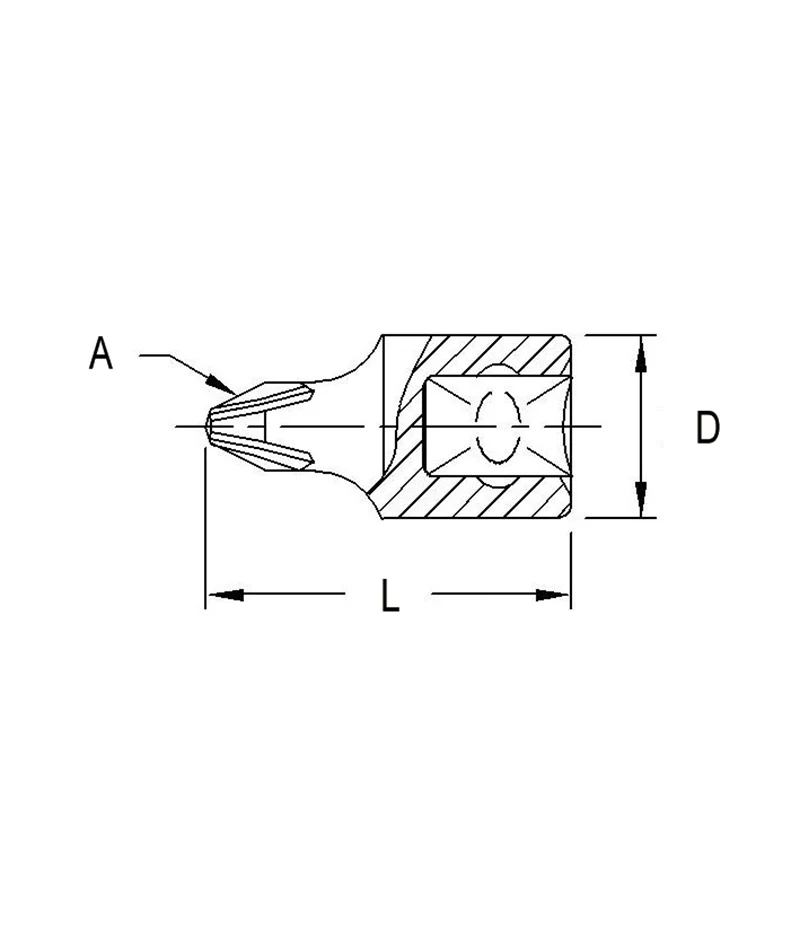 DOUIL.PHILIPS BIT CHR. 1/4DRx Genius