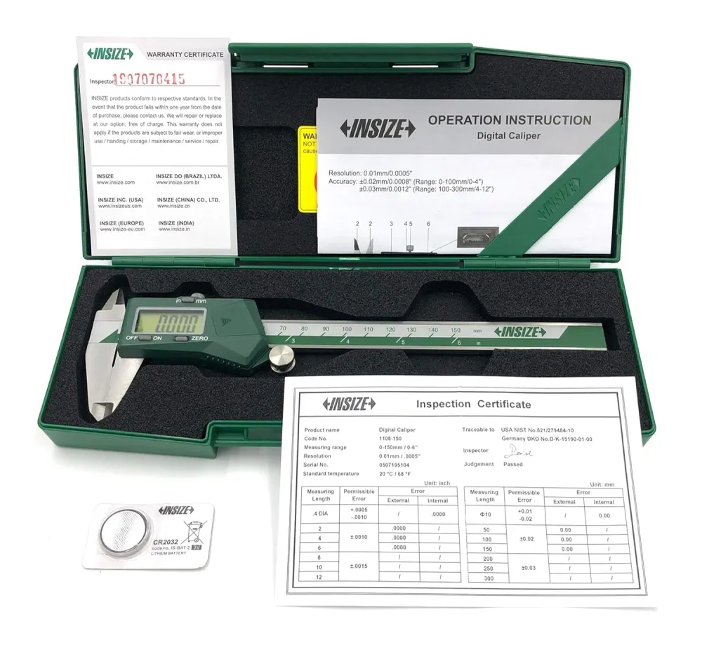 VERNIER ELECTRONIQUE INSIZE 6"