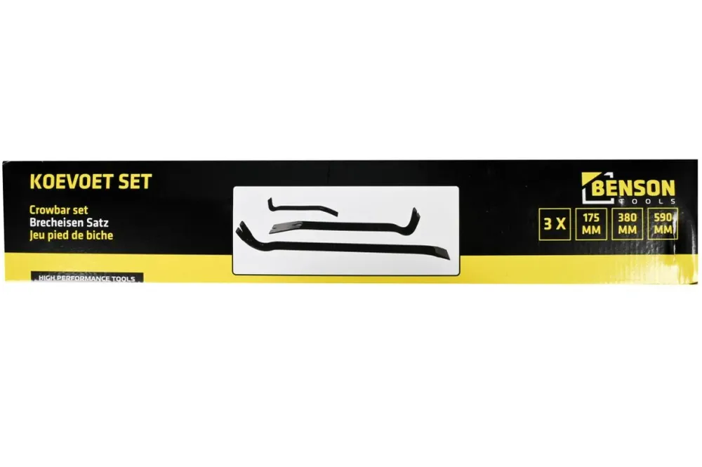 Jeu pied de biche 3 pcs
