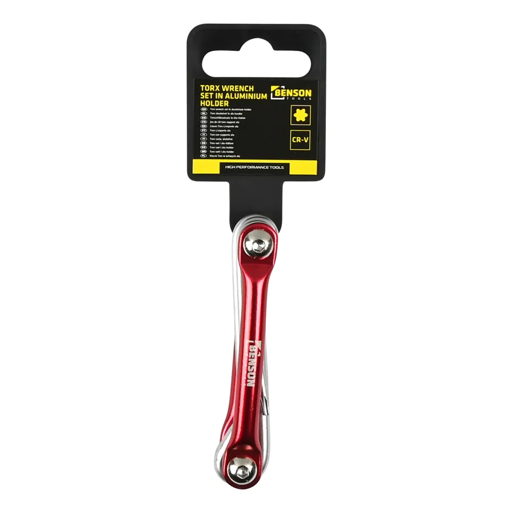 Jeu de clé torx support alu