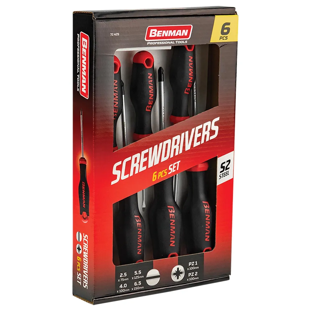 Jeu de tournevis Benman +PZ