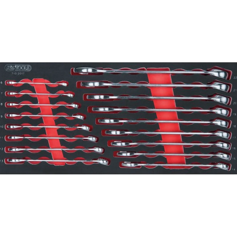Module de clés mixtes ULTIMATE, 17 pièces - KS TOOLS - 713.2017