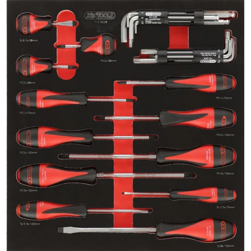 Module de vissage, 28 pièces - KS TOOLS - 712.5028