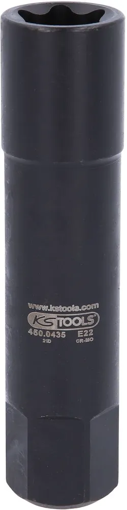 KS TOOLS Embout à choc L=107 mm, E Torx, E22 ( 450.0435 )