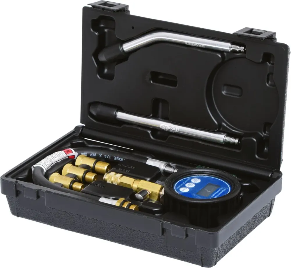 KS TOOLS Jeu d'outils de contrôle de compression, digital, 7 pcs ( 152.2030 )