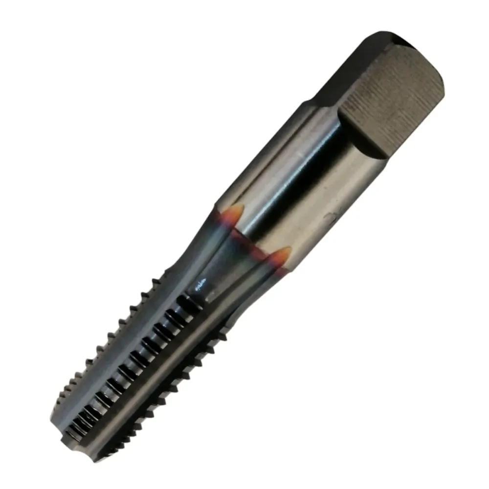 MACHUELO NPT HSS DIENTE INTERRUMPIDO 1/4 - 18 TiCN YG-1