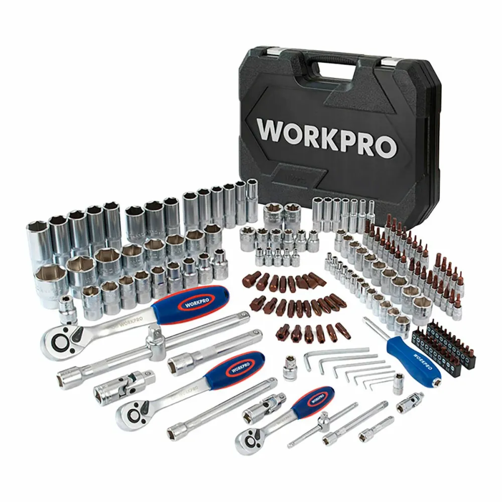 Mallette à Outils Workpro Acier Chrome Vanadium