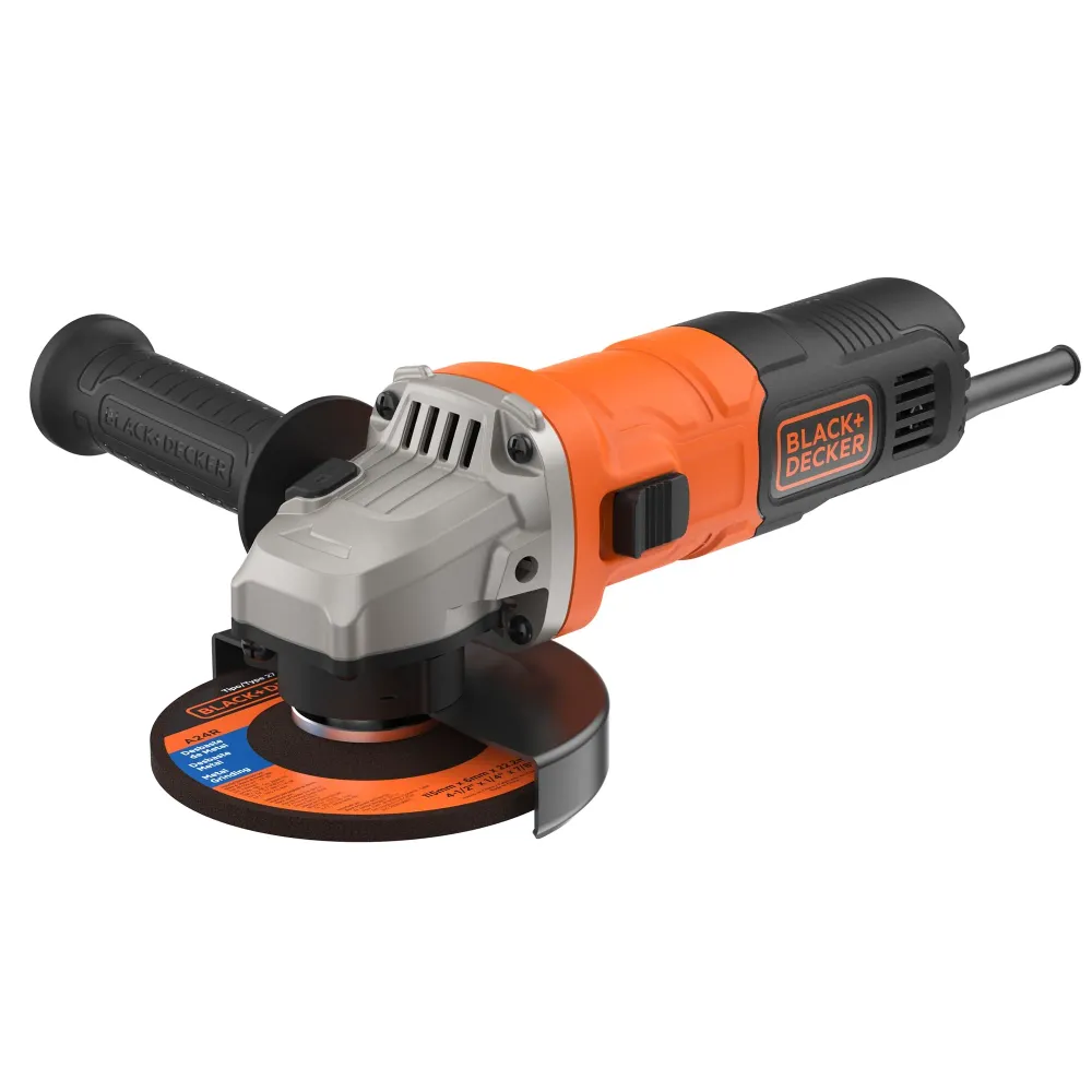 Meuleuse d'angle Black+Decker BEG010-QS 710W