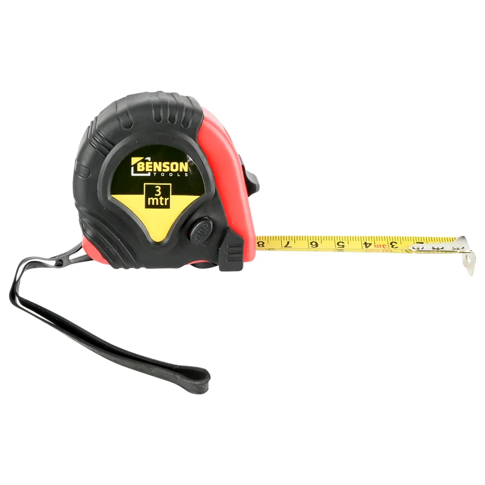 Mètre à ruban caoutchouc 3 m x 16 mm