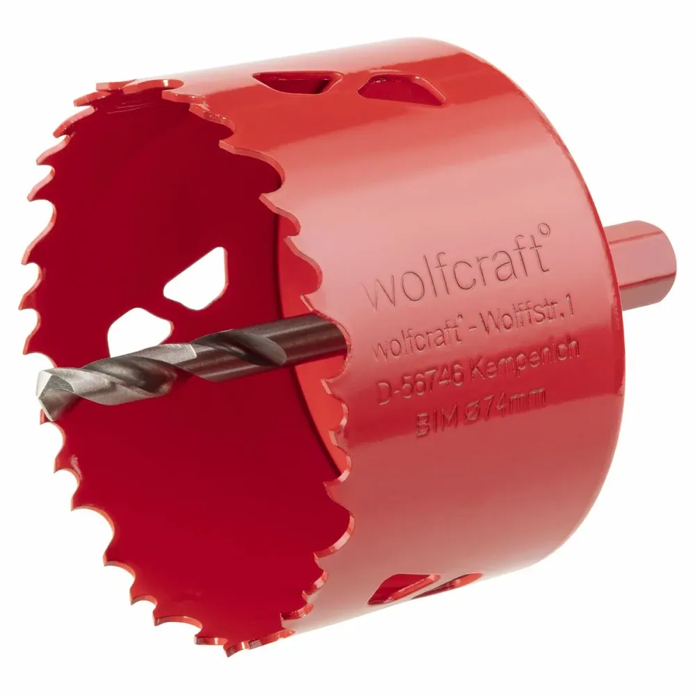Perceuse à couronne/fraiseuse Wolfcraft