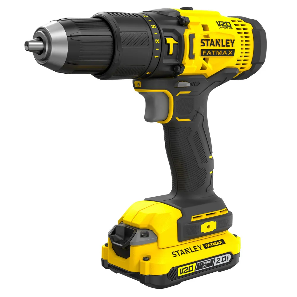 Perceuse à percussion Stanley SFMCD711D22 V20 2Ah
