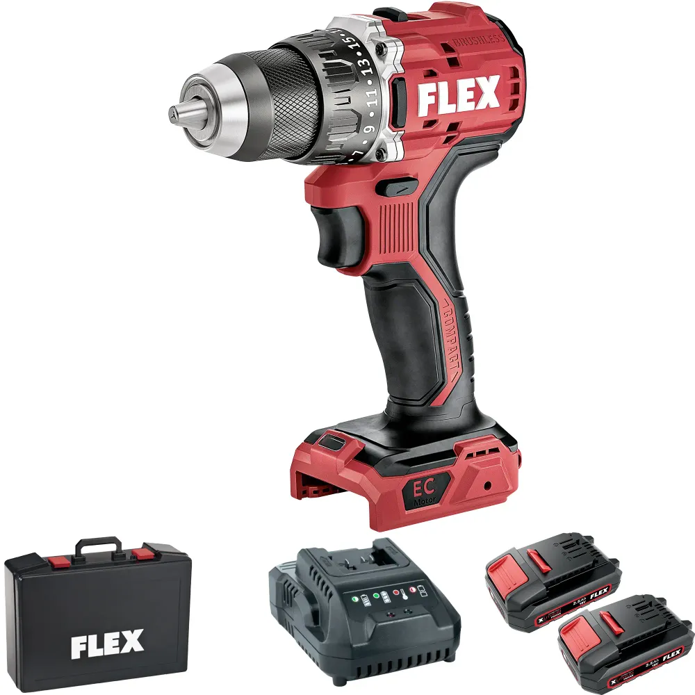 Perceuse-visseuse Flex PD 2G EC LD C 18V 2,5Ah