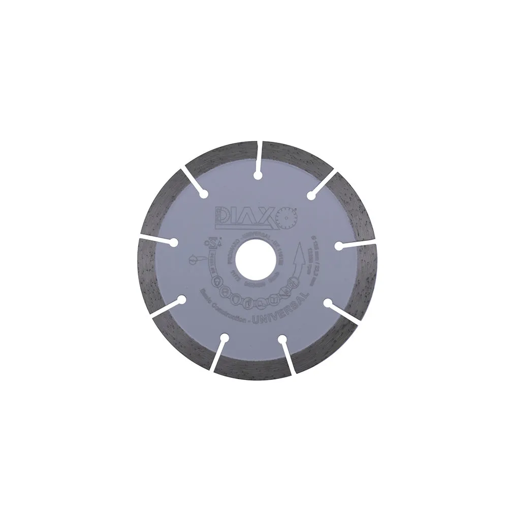 DISQUE DIAMANTE UNIVERSAL - 125 X 22,2 M - BASIC CONSTRUCTION PRODIAXO