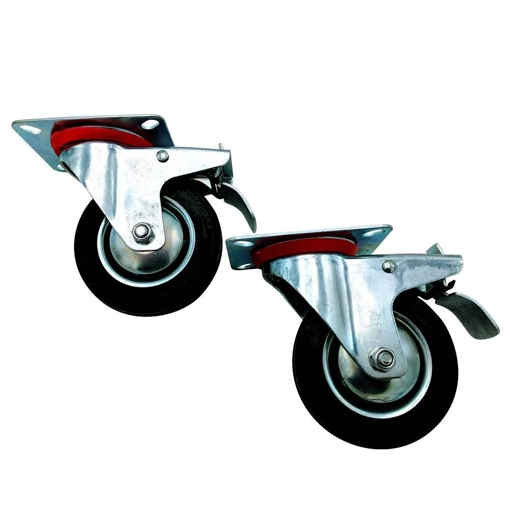 ROULETTES x 4 100 MM