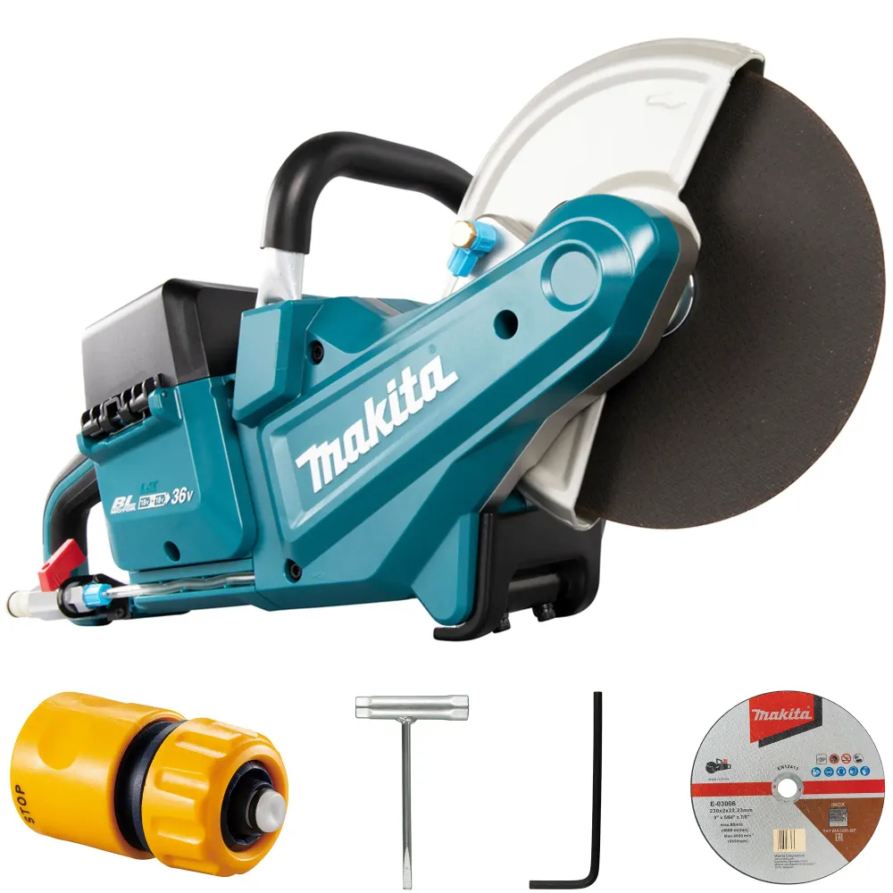 Scie à tronçonner Makita DCE090ZX1 18Vx2, disque de 230 mm