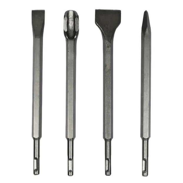 Set de burins 4 pcs SDS+