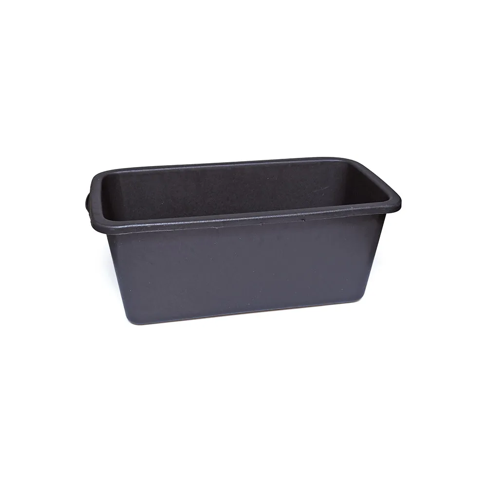 AUGE MORTIER, BAC RECTANGULAIRE - PE 65 L - NOIR SOLID