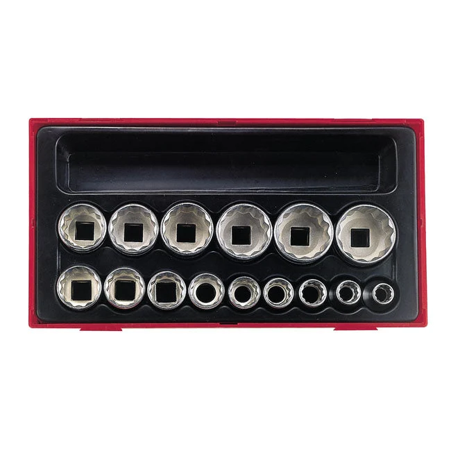 Teng Tools 12-point Socket Set US Sizes