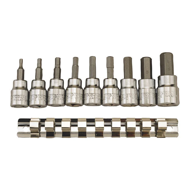 Teng Tools Allen Head Socket Set US Sizes